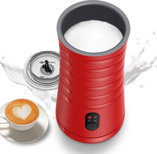 Morpilot Espumador de Leite Elétrico 4 em 1 - 500ml com Vidro e Anti-Derrame - B