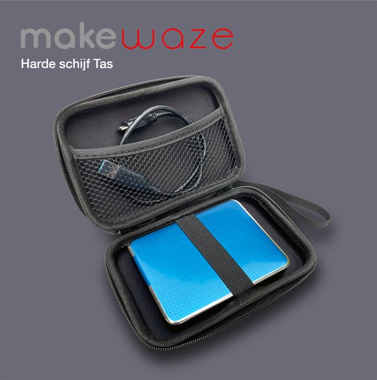 Étui De Transport Pour Disque Dur Externe 2,5 Pouces - Poche Zippée EVA+PU - Neuf Avec étiquettes