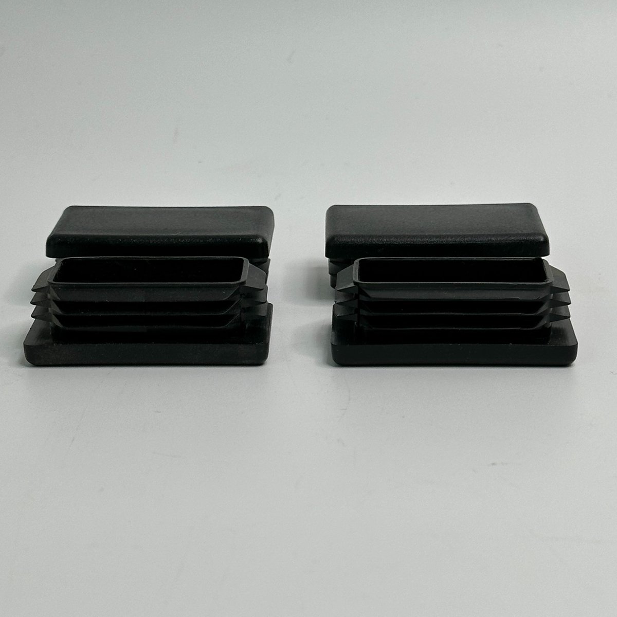 Inslagdoppen - Rechthoek - 29x50mm - 4 stuks