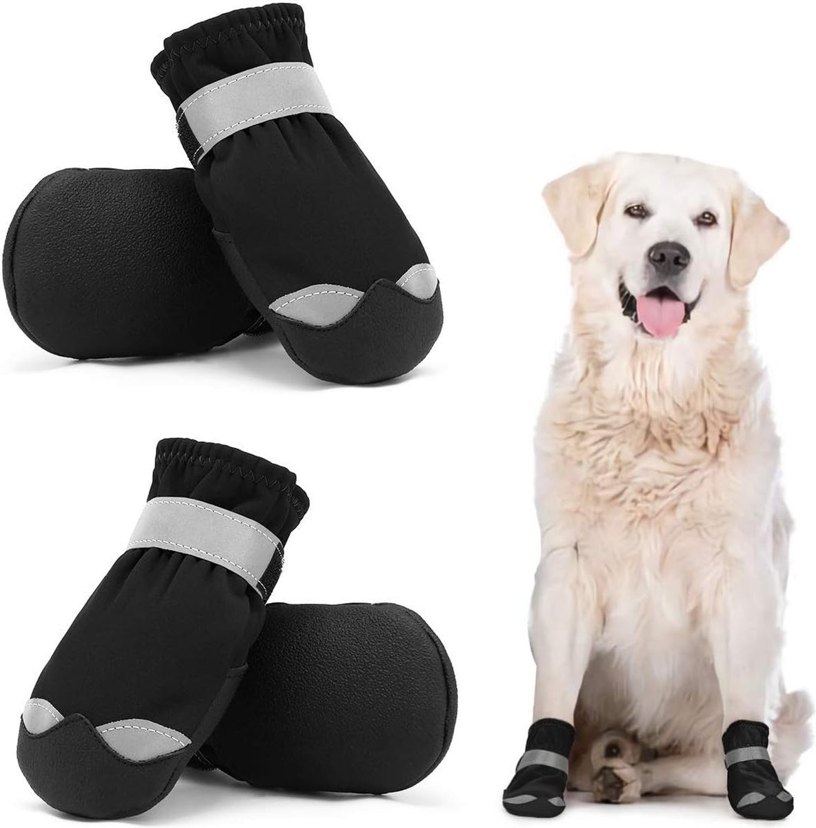 Lexium Hondenschoenen pootbeschermer - Hondenschoenen - Pootbescherming hond - Hondenschoentjes - Hondenlaarzen