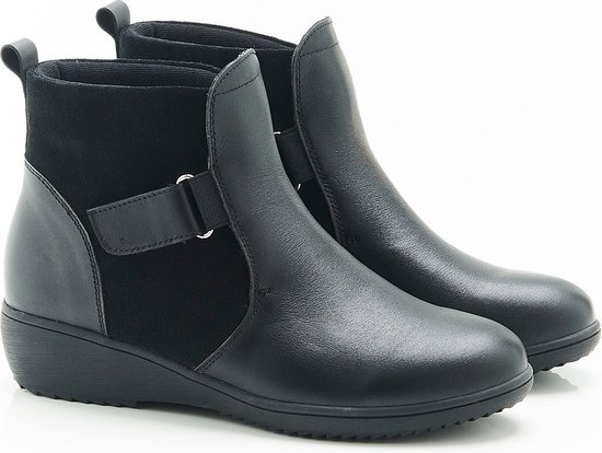 Damart Bottines Velcro Thermolactyl Femme Zwart 36 bol