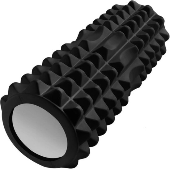 Foto: Foamroller fitness roller crossfit roller yoga roller massage roller zwart