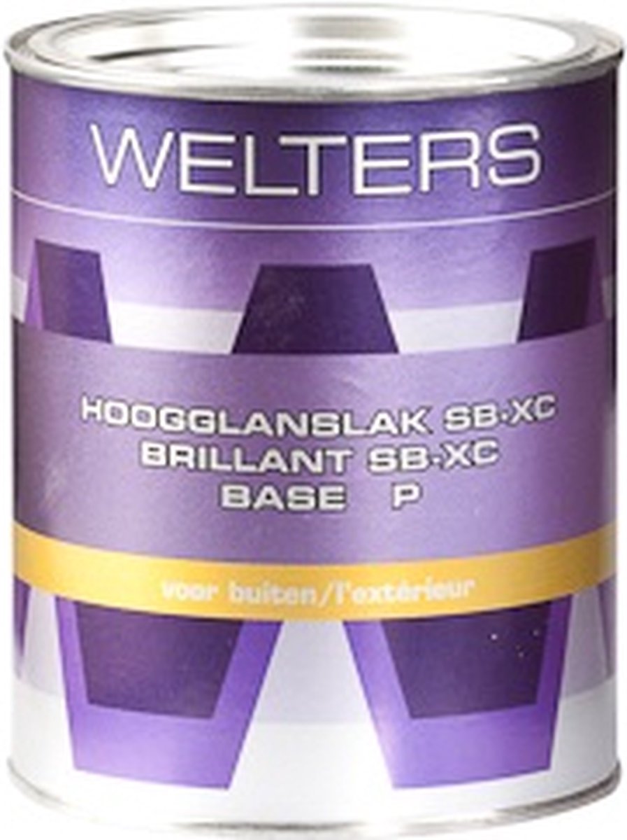 Welters lak hoogglans wit 2.5 liter