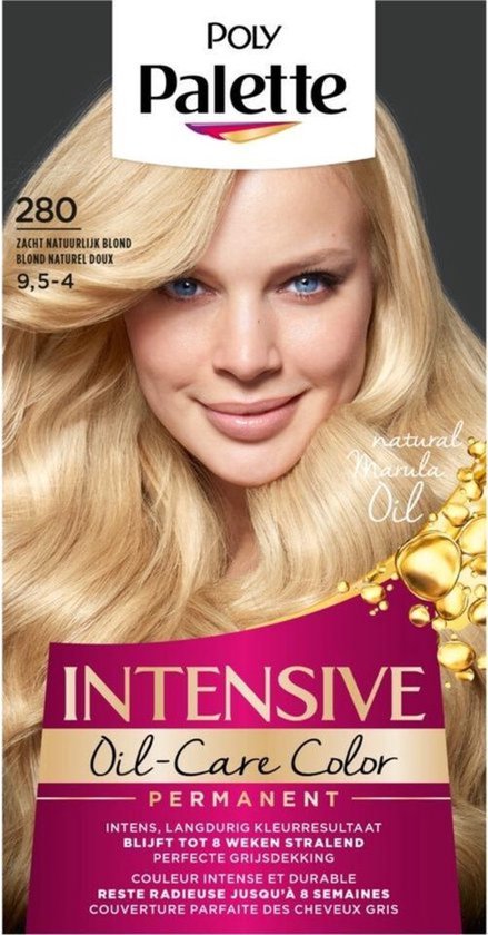 Schwarzkopf Poly Palette - Haarverf - 280 - Zacht Natuurlijk Blond - 115ml x 2