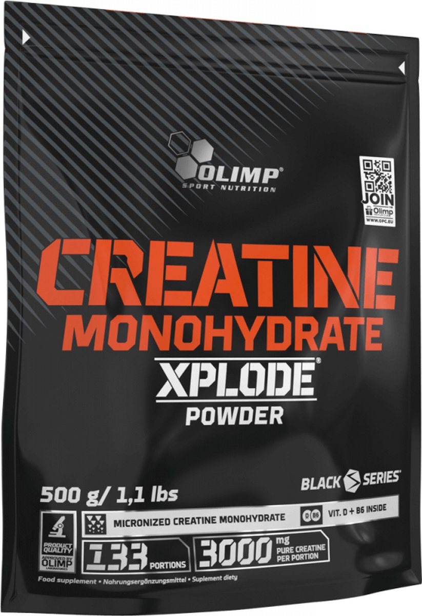 Goedkoopste Creatine Monohydrate Xplode Powder (500g) Lemon