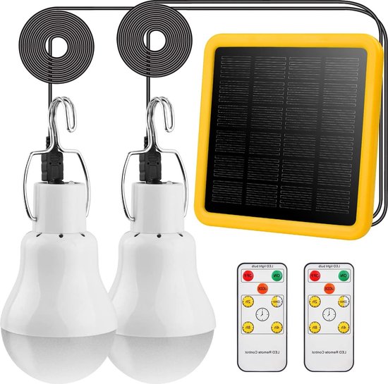 Aigostar Hanglamp Op Zonne-energie - Outdoor/Indoor Solar Lamp Met