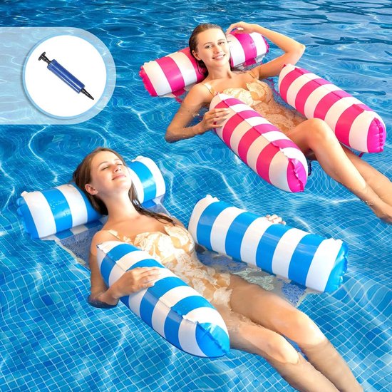 Waterhangmatten voor ultieme ontspanning | Waterhangmat - Hangmat kopen? | Ruim assortiment | beslist.nl Waterhangmat, 2 stuks opblaasbaar zwembadbed voor volwassenen ...... Waterhangmat, 2 stuks opblaasbaar zwembadbed voor volwassenen