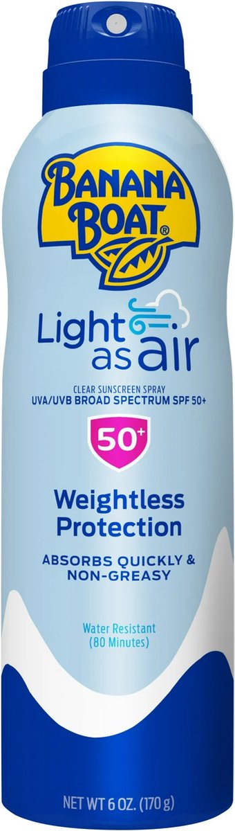 Goedkoopste Banana Boat Light As Air Ultramist Sunscreen Spray - Zonnebrand SPF 50