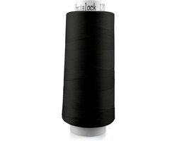 Amann Troja Lockgaren 2500m kleur nr. 4000 - zwart