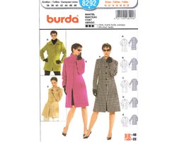 Burda Naaipatroon 8292 - Mantel in variaties