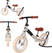 Bol.com Born Lucky Loopfiets Balance Bike Olijf aanbieding