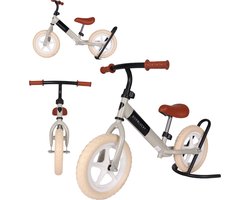 foto van Born Lucky Loopfiets Balance Bike Olijf
