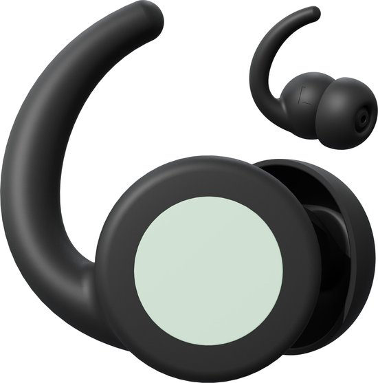 Thone X² ISOLATE oordoppen voor slapen - slaap oordopjes voor zijslapers tegen snurken / prikkels / gevoeligheid voor geluid - sleep plugs in 3 maten S/M/L (35 dB) X2 mint earplugs