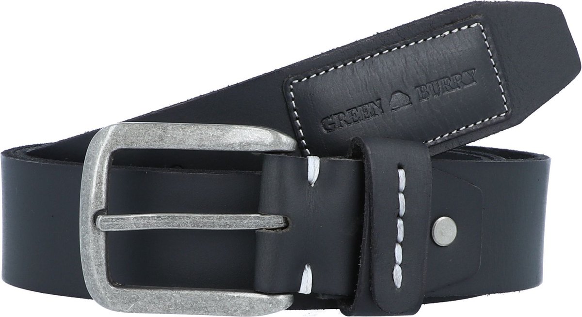 Greenburry Riem Leer - Jongens - 115 cm - schwarz