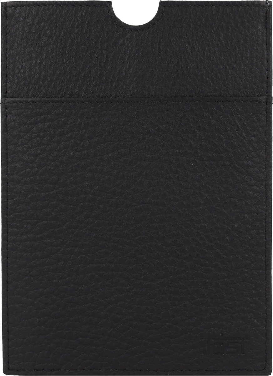 Jost Stockholm Paspoortkoffer Leer 11.5 cm - schwarz