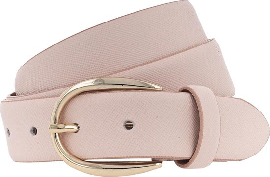Vanzetti Cuir Ceinture 30mm Leather Belt W100 Pale Rose