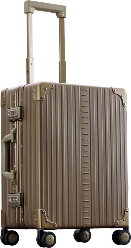 Titan - Trolley Cabina 55 cm in Alluminio 4 ruote Eternity