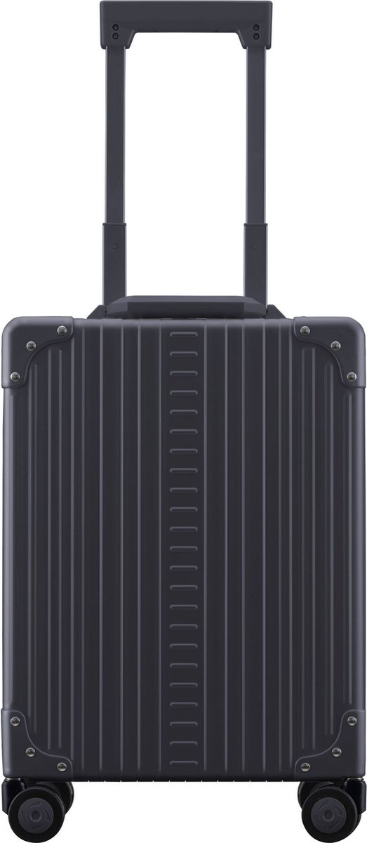 Aleon Business 4-Wiel Business Trolley 50 cm Laptopcompartiment - Harde bagage - TSA slot - schwarz