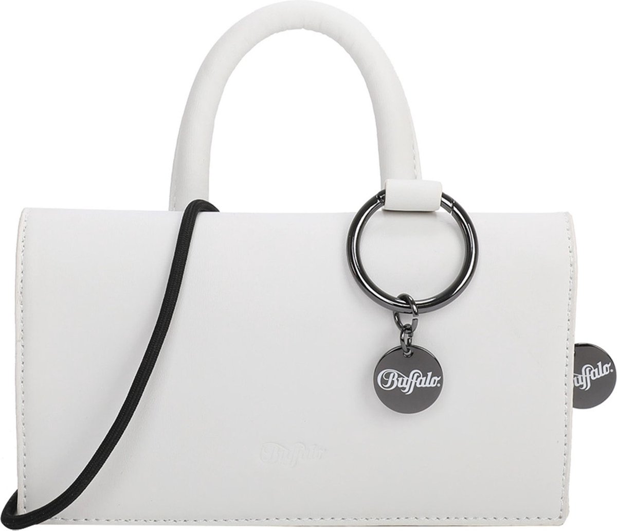 BUFFALO Handtas Schoudertas Muse On String Crossbody Bag White Wit