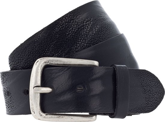 Vanzetti Cuir Ceinture 40mm Leather Belt W100 Black Noir