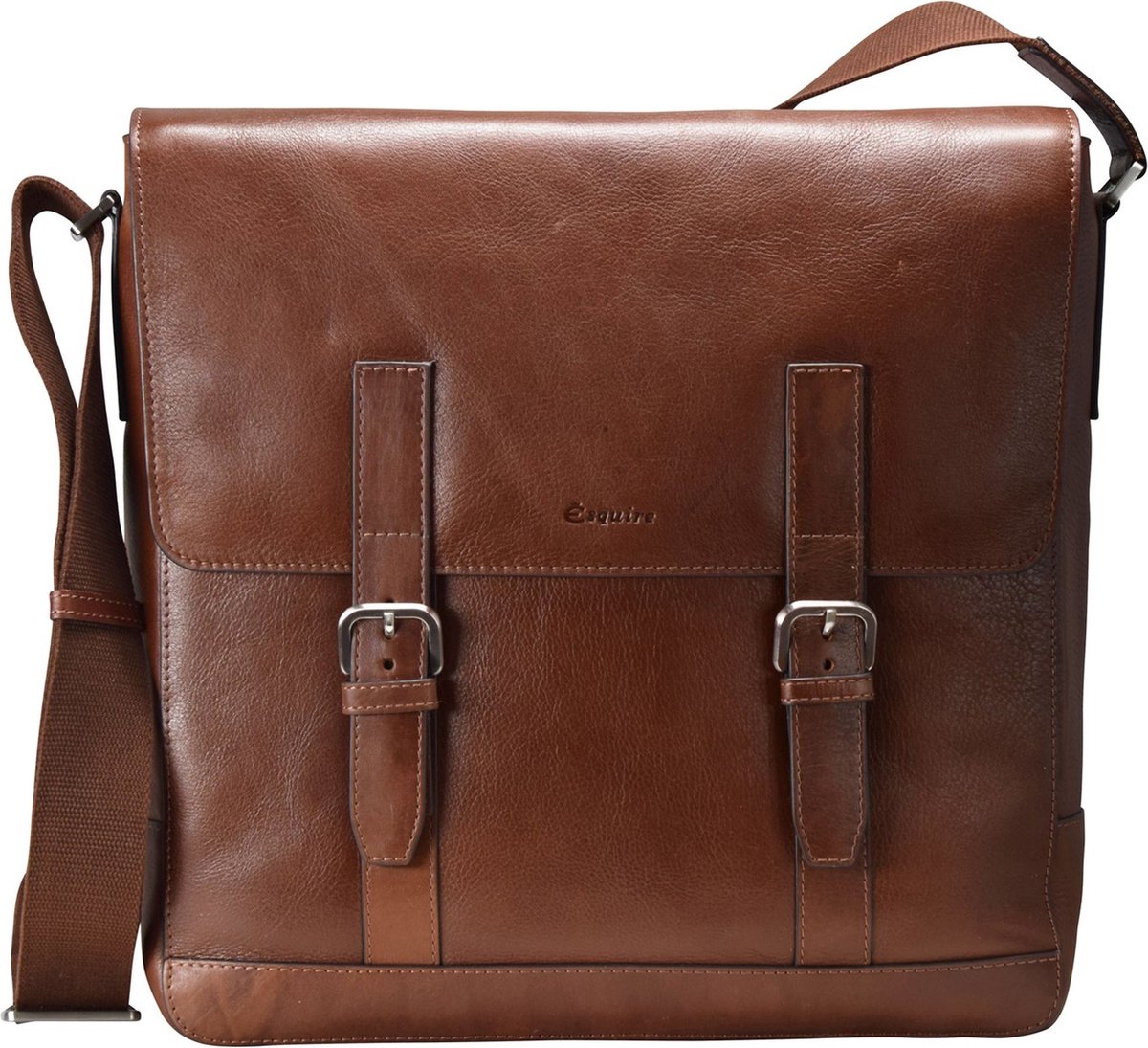 Esquire Vienna Schoudertas Leer 30 cm - Dames - sattle