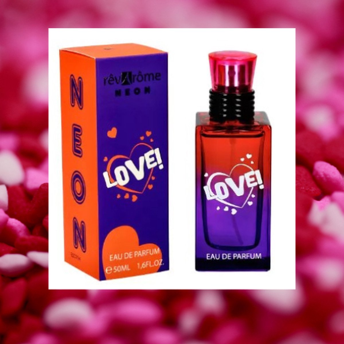 Goedkoopste Rêvarôme neon LOVE! eau de parfum damesparfum 50 ml