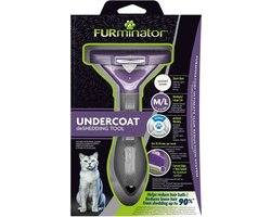 Borstel Furminator FUR151326 Kat Groot Zwart