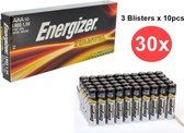30 Stuks - Energizer Industrial LR03 AAA alkaline batterijen