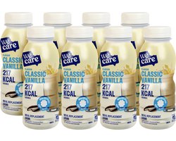 WeCare - Meal Replacement Drink - Vanille - 8 x 236 ml