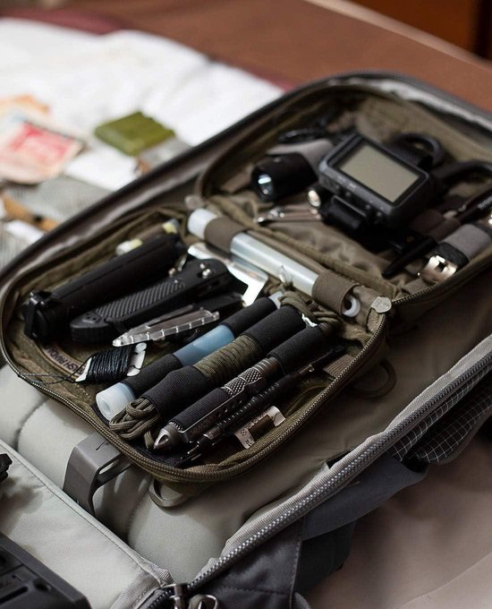 EXCELLENT ELITE SPANKER Tactische Molle Pouch EDC Pocket Organizer Gereedschap Utility Taille Tas (Ranger groen