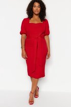 Trendyol TBBSS23AH00251 Volwassenen Vrouwen - Rot - 52