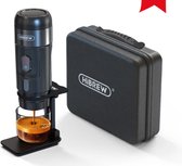 Bolmans - Draagbare Koffiemachine - Koffiebeker - Koffiebekers To Go - Voor Onderweg of Thuis - Espresso - 5 koffies - 15 Bar - Hot & Cold -
