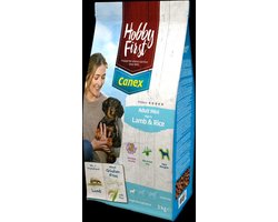 HobbyFirst Canex Hondenvoer Adult Mini Lam & Rijst 3 kg