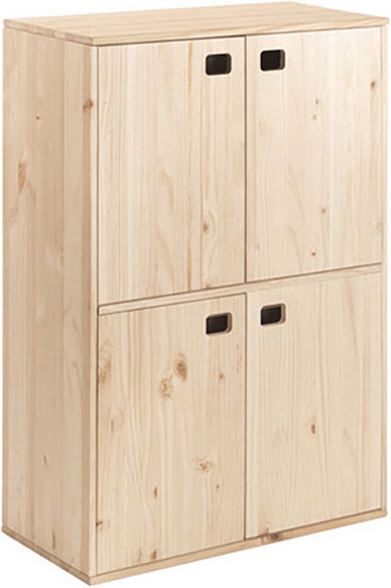 Meubel Astigarraga Dinamic4 4 deuren Pijnboom (105,4 x70,8 x 33 cm)