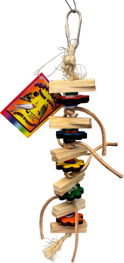 Jouets pour perruches Zoo-Max Daisy - Jouets pour oiseaux - Jouets pour perroquets -