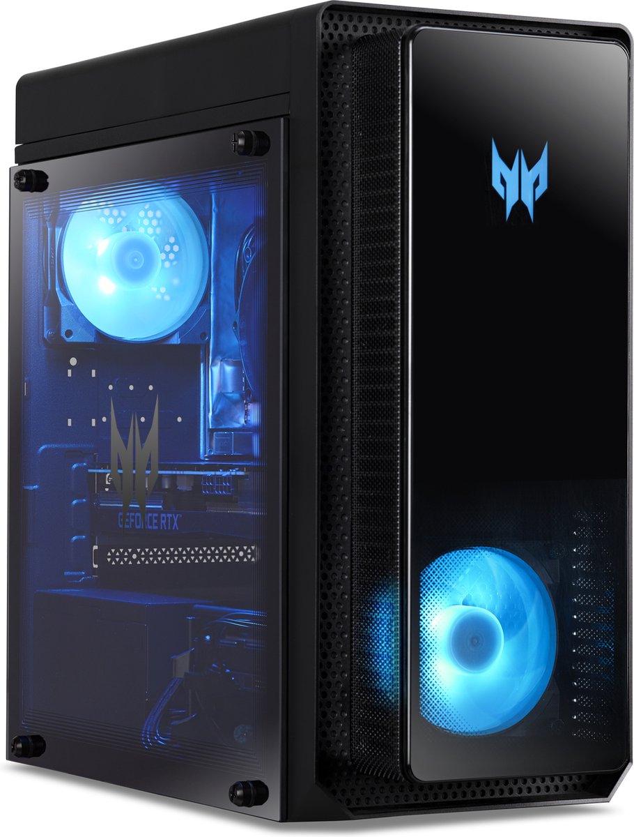 Acer Predator Orion 3000 655 - Gaming PC - Core i7 - RTX 4070 Super - 32 GB RAM - 1 TB SSD - Zwart