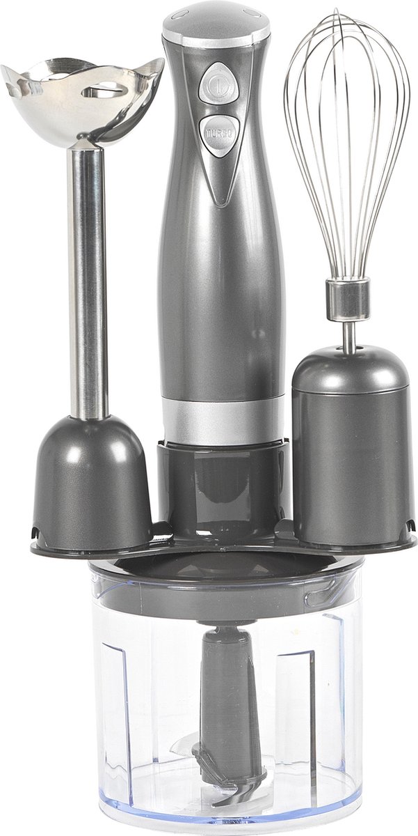 Salter Retro 3-in-1 Blender Set - Krachtige motor van 600W, 2