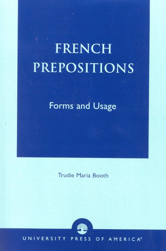 French Prepositions - cover