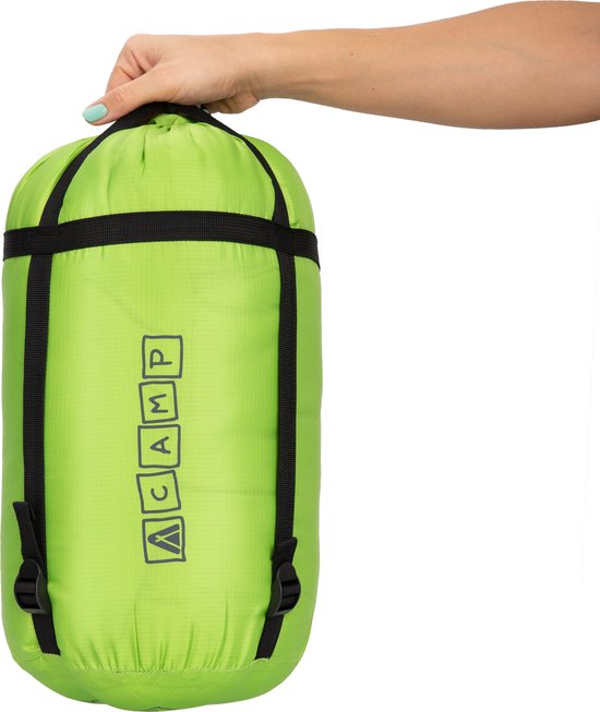 ACAMP Harper Mummy Slaapzak 220 x 85 x 50 cm Lime Groen 1600 Gram PFC-Vrij van ACAMP — afbeelding 5