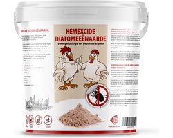Mercator-groep Terre de diatomée - contre le pou rouge - 10 litre seau