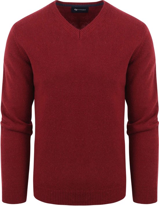 V Hals Trui Heren Wool Lamswollen Trui Heren V Hals Lamswollen