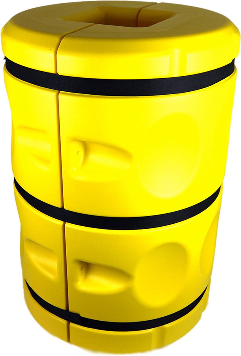 Kunststof kolombeschermer - Geel - x x 900 mm- - Polyethyleen (PE) - 7 mm - Voor binnen & buiten
