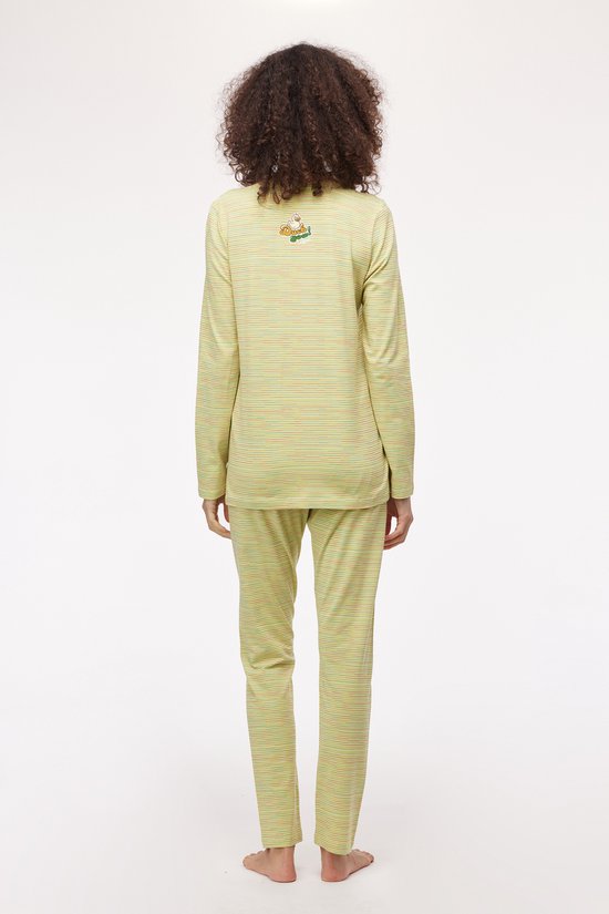 Pyjama Woody femme - canard - rayures - 242-10-PZG-Z/919 - taille M