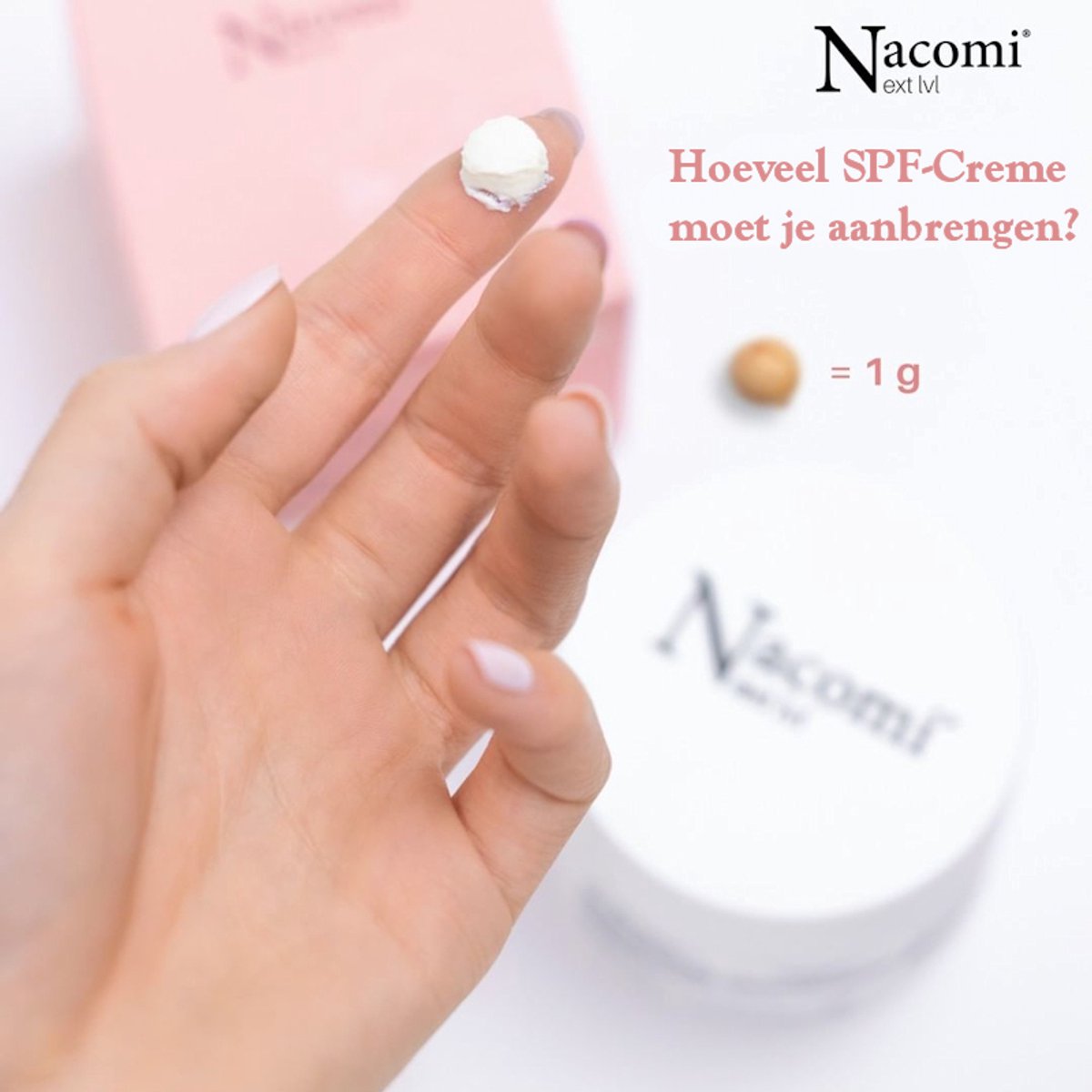 Nacomi NXT Gezichtscreme SPF 50 UV City 50ml.