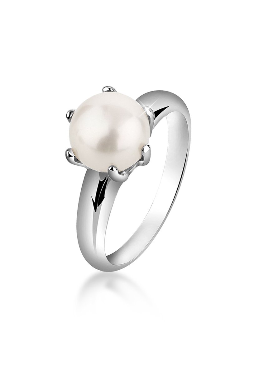 Nenalina - Ring - Süßwasserzuchtperle Klassik Fein 925 Sterling Silber - Dames