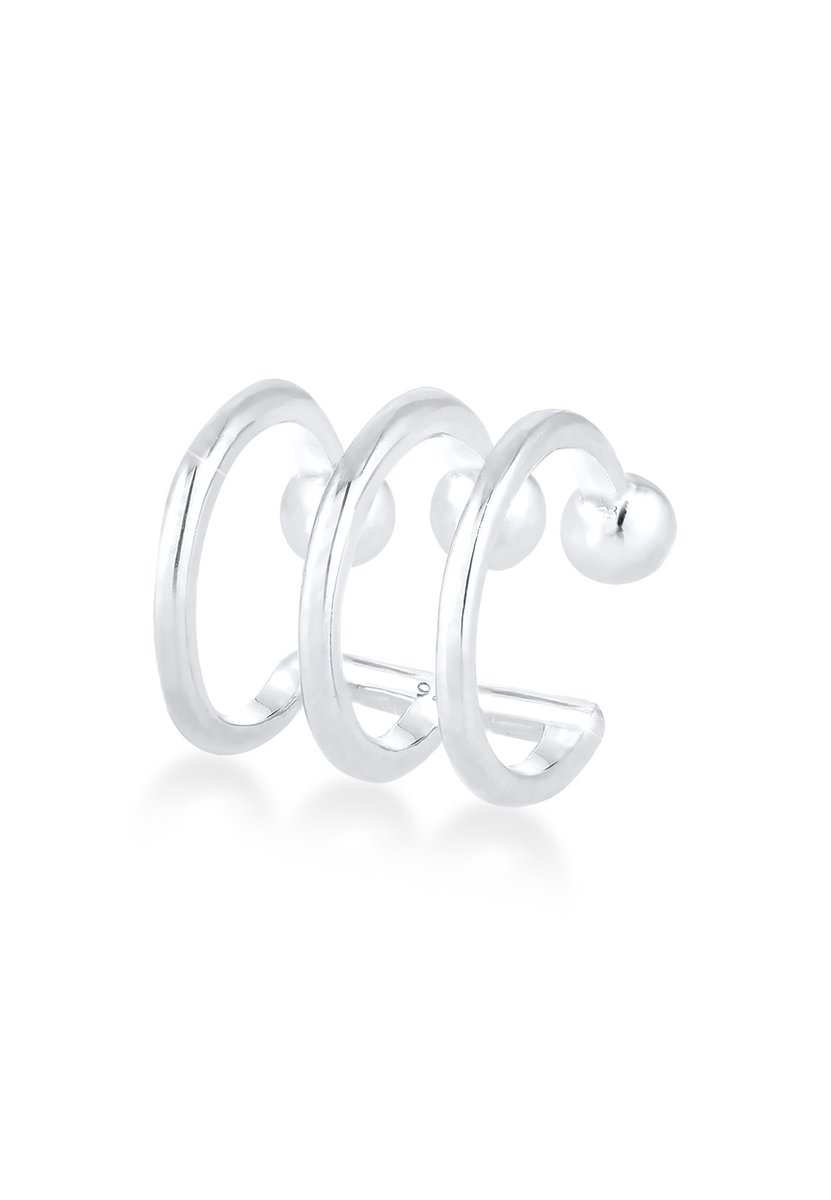 Elli - Oorbellen - Dames oorklem bollen basis in 925 sterling zilver - Dames