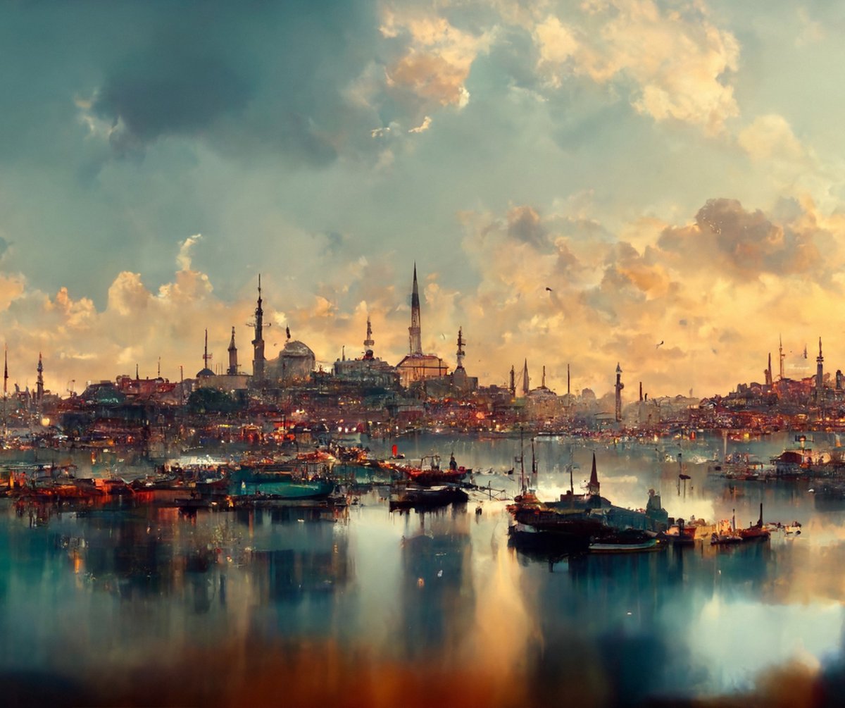 Istanbul - Mint by Michelle decoupage papier A1