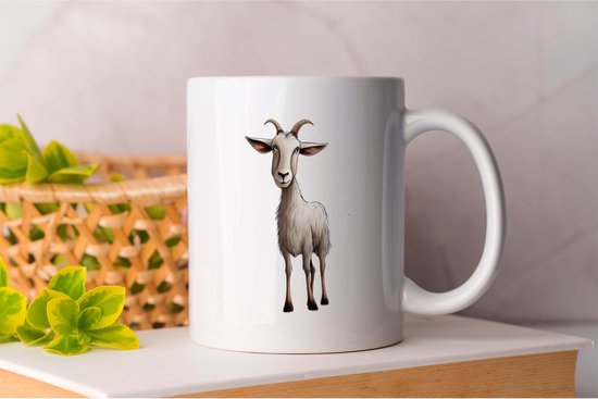 Mug Chèvre Mini - mignon - adorable - mignon - le plus mignon - mignon - doux - chéri - le plus cher - animaux mignons - animaux mignons