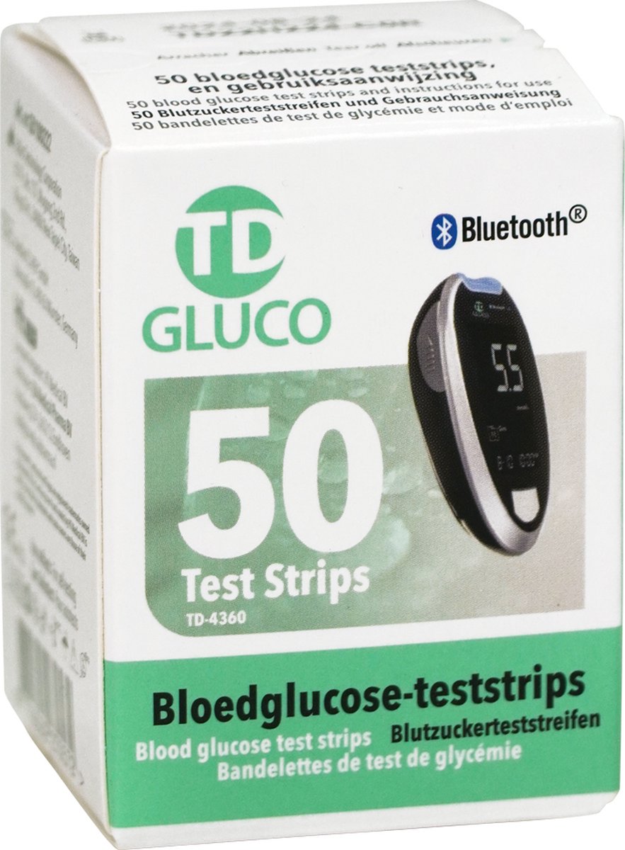 Goedkoopste HT One TD Glucose Teststrips (50 stuks