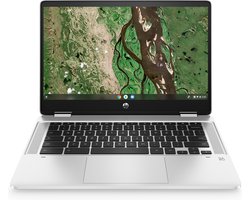 HP Chromebook x360 14b-cb0003nb Intel® Pentium® Silver N6000 35,6 cm (14") Touchscreen Full HD 8 GB LPDDR4x-SDRAM 128 GB eMMC Wi-Fi 6 (802.11ax) ChromeOS Zilver